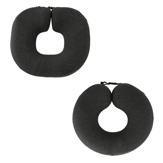 1Pc Donut Pillow Seat Cushion Memory Foam Donut Chair Cushions Ergonomic Seat Cushion Pad For Coccyx Prostate Sciatica Pelvic Floor Pressure Sores Office Home Use